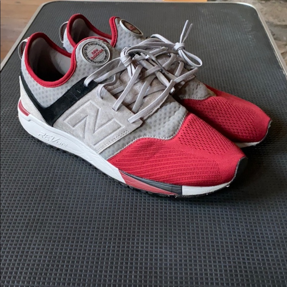 New Balance MRL247MD Gray Burgundy Size 12